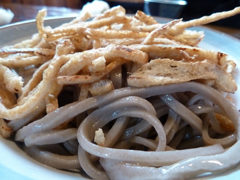 焼きあげおろし蕎麦