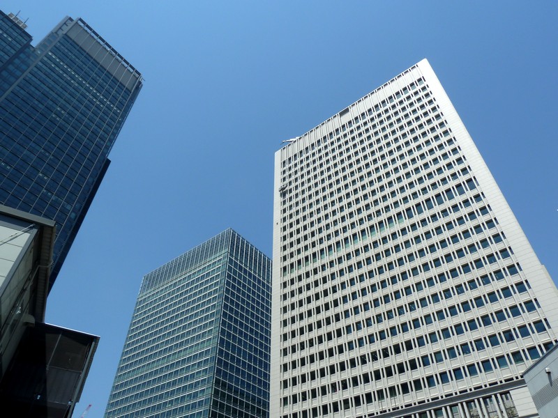 東京は青空