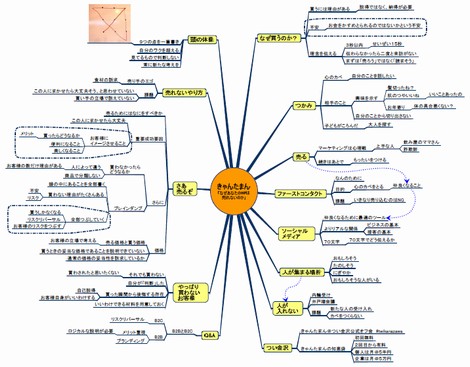 きゃんたまんセミナのマインドマップ形式メモ