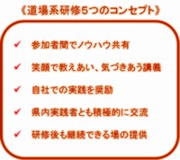 道場は５つのコンセプト