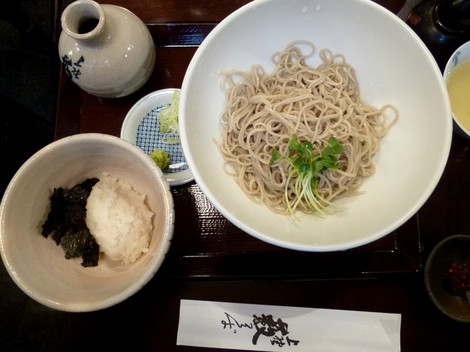 上野薮そばのおろし蕎麦