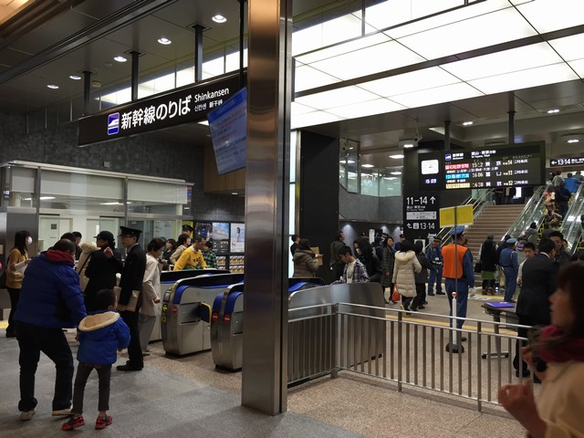 金沢駅の新幹線口